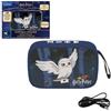 Lexibook, Harry Potter, Altoparlante Bluetooth Edvige, Blu, BT018HP1LXB | Altoparlante portatile con finitura tessuto, protezione silicone, stereo, vivavoce e lunga autonomia batteria