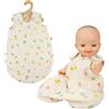 Heless 1693 - Sacco Nanna in Mussola per Bambole Freche Früchtchen, 100% Cotone Biologico, per Bambole e Peluche di Dimensioni 28-35 cm