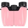 Helilyco Binocolo leggero con ingrandimento 7x con rivestimento FMC, piccolo telescopio tascabile, concerti, escursionismo e osservazione della natura, verde (rosa)