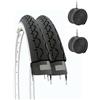 FFitness 2 Copertoni 24 x 1 3/8 (37-540) + Camere ECOVELÒ 1 St