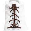 Lock Laces lacci per scarpe, marrone,