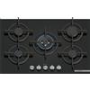 BOSCH PPQ7A6I15 PIANO COTTURA 75 CM VETRO TEMP. NERO 5F GRIGLIE GHISA