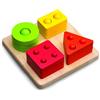 WONDERWORLD PRODUCTS Co. Ltd Wonderworld Scegli La Forma, Gioco Educativo in Legno, 18m+, Forme e Numeri per Bambini, Giocattolo Educativo
