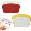 LEPZUR 2 Pezzi Porta Carte da Gioco Supporto di Carte da Poker in Plastica Porta Carte per Bambini Anziani Adulti Disabili Mani Libere