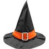 W WIDMANN MILANO Party Fashion - Cappello da strega con nastro e fibbia, per bambini, fiabe, carnevale, Halloween
