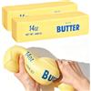 Generico Squishy Burro Gigante 24cm, Giocattolo Antistress Morbido a Lenta Risalita in PU, Pelota Antistress per Bambini e Adulti, Fidget Toy per Ufficio e Scuola, Regalo Anti-Ansia (Schiuma 2)