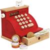 Le Toy Van Gioco educativo per bambini dai 3 anni registratore di cassa in legno con scontrino, monete e banconote, giocattolo ecologico, Montessori, in legno certificato FSC