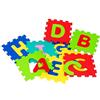 Virsus Tappeto Puzzle componibile per bambini 933, gioco ludico colorato 9 pezzi, misura mattonella 32x32cm spessa 10mm, tappetini Eva antiscivolo, impermeabile, morbido, non tossico (Lettere)