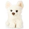 Uni-Toys - Chihuahua bianco, seduto - 18 cm (lunghezza) - cane di peluche - peluche
