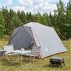Ziaphsol Tenda a tunnel per 4 persone, in poliestere 185T con rivestimento in poliuretano, impermeabile e resistente ai raggi UV, leggera tenda familiare per campeggio, escursionismo, trekking