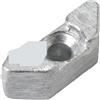 PJFXUIZ Anodo fuoribordo 6E5-11325-00 per Yamaha F9.9-F350 9.9HP-350HP Testata Cilindro 6E5-45251-00 Fit Staffa 115-220HP