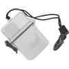 Qqmora Durevole Scatola di Tenuta per Kayak per Piccoli Accessori Impermeabili per Elettronica per Canoa e Surf Colore Trasparente 11x7x3 Cm (Grigio trasparente)