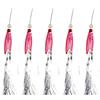 Drawup Per Deep Sea per Sabiki Rig 5 Ganci con Perline Glow Acqua Salata Lenza da Pesca per Bass Cod Shore Casting 150cm