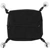 AOWINHIT Borsa Termica Impermeabile con Scomparto in Rete e Doppia Cerniera per Paddle Boarding per Uso Esterno Nera