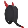 Bediffer Cappello da Sub di qualità Casco da Sub Portatile Dal Design Cartoon per Bambini o Adulti Taglia L (Rossa)
