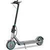 Aimittie Monopattino Elettrico per Adulti, Pneumatici 10, Motore Potente 350W, Autonomia fino a 35 km, Velocità Massima 25 km/h, Doppio Sistema di Illuminazione e Freni a Tamburo, Controllo via App Smart