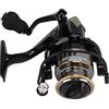 Bediffer Mulinello da Spinning Completamente in Metallo Dal Design Leggero per la Pesca in Mare e in Acqua dolce. Rapporto di Trasmissione 5.2:1 (HE4000)