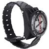 Hidyliu Compasso da polso impermeabile durevole con quadrante opaco per immersioni subacquee e sport acquatici Materiale ABS 37,5 cm