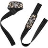 GuoChe Fasce da polso e cinghie per sollevamento pesi, per gli amanti dei cuccioli, con scritta Just A Girl Who Loves Dogs, 66 cm, resistenti, per powerlifting, allenamento della forza, bodybuilding