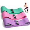 CFX Elastici Fitness (Set di 3), Bande di Resistenza Fitness con 3 Livelli di Resistenza, Fasce Elastiche Fitness per Crossfit, Yoga, Pilates, Squats, Lunges, Stretching, Allenamento di Forza