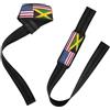 GuoChe Bandiera degli Stati Uniti Giamaica Fitness Cinghie di Sollevamento 66 cm Power Workouts Polsiere Palestra per Sollevamento Pesi, Palestra, Deadlift, Allenamento