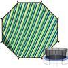 Gvblkq Copertura per tappeto elastico, durevole ed elegante, copertura per del trampolino, in poliuretano, resistente agli , sportivi per attività sportive di gruppo, salto, per uso