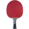 Tibhar Tamolf Wood - Racchetta da ping pong offensiva con approvazione ITTF (verde, dritta)