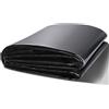 VEVOR Telone Rivestimento per Laghetto 9 x 10,6 m Spessore 45Mil Materiale in EPDM Flessibile, Telone Impermeabile Facile da Tagliare per Laghetti, Base per cascata, Fontane, Giardini Acquatici, Nero