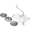 Metaltex Italia 165175 Grattugia Julienne, Alluminio, Grigio, 1 x 1 x 1 cm