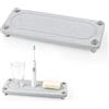 luopeidian Vassoio Diatomite Cucina, Vassoio Assorbente Bagno con Piedini Rialzati, Pietra Assorbente Lavello per Ridurre Gocce sul Piano, Supporto Sapone Diatomite per Sapone Bicchieri e Accessori