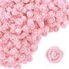 XDGBGFN 100 rose artificiali in schiuma, mini rose in schiuma, 2,5 cm, rose, fiori, per San Valentino, feste, matrimoni, decorazione fai da te, decorazione da tavolo