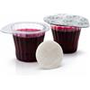 DISCOVERY PRODUCTS Set di 100 bicchieri pre-riempiti per comunione con linguetta più grande e wafer, realizzati con succo d'uva e cialda Concord, prodotti negli Stati Uniti