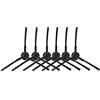 Gaoominy Spazzola Laterale (3 Destra + 3 Sinistra) per Ilife A4 A6 A4S V3S V3L V3S PRO V5 V50 V5S V5S PRO X5 T4 X430 X432 X620 X623 Parte Spazzola di Pulizia