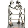Steelman24 I Omini di Viti Pugile I Idee Regalo Originale I Soprammobili in Metallo I Modellino
