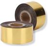 Nimomo Foil per Stampa a Caldo, 3cm Larghezza 120 Metri Hot Stamping Carta Fogli di Trasferimento Caldi, Oro Carta per Stampa a Caldo Foglio Caldo Stamping Paper Roll per La Confezione in Tessuto