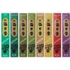 MORNING STAR Mattina Star Nippon Kodo - Assortimento di 8 bastoncini di incenso profumati per la casa (set da 8 - legno ed erbale)