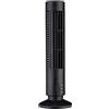 SUVIA Ventilatore Un Torre USB Ventilatore Un Torre Ventilatore Elettrico Mini Condizionatore d'Aria Verticale, Ventilatore Un Piantana Nero