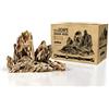 ARKA Rocce Dragon 5 kg mySCAPE - Set Rocce Naturali per aquascaping Dolce - Mix 10-30 cm Ideale per Nano acquari Fino a 80 L - strutturate, porose, piantabili - per Scape Iwagumi, Triangolo, Isola