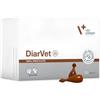 Vet Expert DiarVet - Integratore digestivo per cani di piccola taglia e gatti, 6 capsule, per alleviare la diarrea