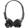 FiiO EH11 Retro On-Ear Cuffie Bluetooth, LDAC Hi-Res Wireless, Leggere, 92 g, 30 ore di riproduzione, connessione a doppio dispositivo, app EQ e modalità di gioco, microfono integrato (nero
