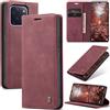 Phernykas Custodia a Libro Portafoglio per Xiaomi POCO C85, Cover Flip in Ecopelle con Porta Carte, Chiusura Magnetica e Protezione Anticaduta, Custodia Telefono Libretto per POCO C85, Vion-rosso
