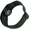 C2D JOY Cinturino elastico in nylon con chiusura rapida, compatibile con Polar OH1/OH1+/Verity Sense Heart Cinturino di ricambio XXL verde