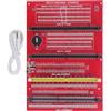 Depisuta Scheda tester memoria RAM, scheda tester diagnostica memoria RAM 4 in 1, scheda test memoria DDR4 per computer desktop per desktop DDR3, DDR4, DDR5UDMM, DDR5RDIMM 4 tipi