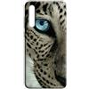 Mixroom - Cover Custodia Back case In TPU Silicone Morbido Per Samsung Galaxy A30S Fantasia Ghepardo Occhio Azzurro M731