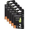 Panasonic Eneloop Pro - Confezione da 5 x 2 batterie ricaricabili AA Ni-MH 2500 mAh Mignon