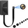 Diprevo Mini fotocamera con scheda SD da 32 G, HD 1080P Mini Cam telecamera di sorveglianza, piccola telecamera di sicurezza fai da te con rilevamento di movimento (non Wi-Fi, nessuna visione notturna) g