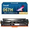Yowell Toner 067H Nero con chip Compatibile con Canon 067 067H per Canon i -SENSYS MF657Cdw MF655Cdw MF651Cw LBP633Cdw MF650C LBP632Cdw LBP631Cw MF653Cdw MF654Cdw MF656Cdw - 067 Nero BK