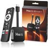 RUPA Smart TV Stick Android 14.0 2026 4K @60fps Ultra HD TV Stick Android Box 2GB RAM 16GB ROM RK3518 Processore Dual WiFi 6 2.4G/5G BT5 HDR10+ USB2.0 HDMI 2.0 con Bluetooth Voice Remote
