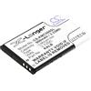 TECHTEK Batteria 900mAh compatibile con [Olympia] 2130, 2203, Becco 2125, Becco 2158, Plus, Bella, Bella Plus, CARO WEISS, Outdoor Free, VIVA 2, VIVA 2130, 2203, Color, FBA