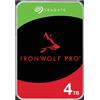 Seagate IronWolf Pro ST4000NT001 - Disco rigido - 4TB - interno - 3,5" (8,9 cm) - SATA 6Gb/s - 7200 rpm - buffer: 256MB